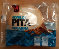 Gevulde pita shoarma