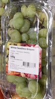 White Seedless Grapes
