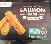 Suis de saumon pané