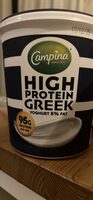 HIGH PROTEIN GREEK Yoghurt 5% fa