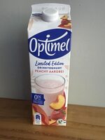 Optimel limited edition drinkyoghurt peachy aardbei