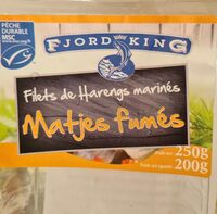 Filets de harengs fumés Matjes