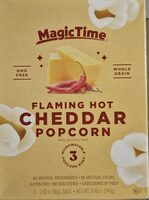 Flaming Hot Cheddar Popcorn