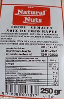 Nous de coco rapé