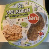 Jan Volkoren Pannenkoeken 8 Stuks 540 g
