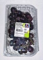 Bio-Trauben dunkel, kernlos