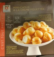 Mini-choux à la crème fouettée