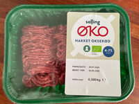 Organic minced beef