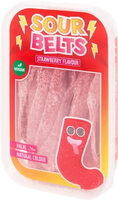 Sour Belts Strawberry Flavour