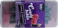 Candy Cola And Cherry Tubes