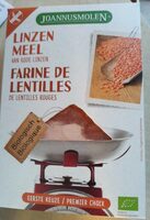 Farines de lentilles rouges