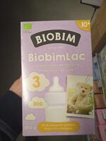 Lait infantil bio