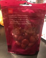 Coeurs Jelly bean sucrés