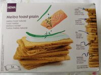 Melba toast plain