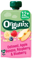 Oatmeal, Apple, Banana, Rasberry, Blueberry
