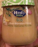 Hero baby poire banane avoine