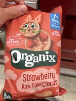 Strawberry rice cake clouds