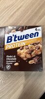 B'tween Protein Pinda's & Chocolade 4 x 24g