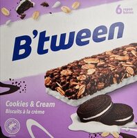 B\'tween cereal bar Cookies & Cream