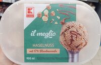 Haselnuss Eis
