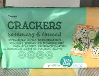 Crackers rosmary & minseed