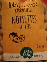Hazelnoten geroosterd
