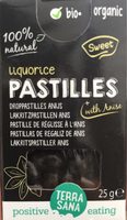 Pastilles de reglisse à l'anis