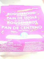 Pain de seigle aux graines de lin