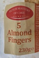 Almond Fingers (Gevulde Koeken)
