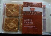 Carrés Fourrés saveur Amande