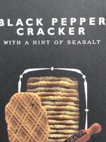 Black pepper cracker