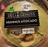 Delix Genuss Hummus Avocado