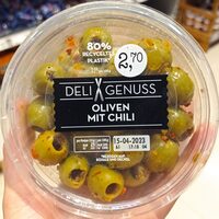 Oliven mit Chili