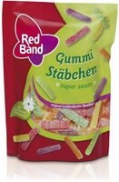 Red Band Gummi Stäbchen super sauer Premium Stehbeutel 200g