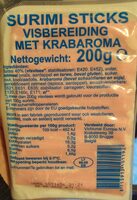 Surimi sticks