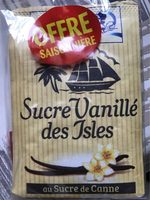 Sucre vanillé des isles
