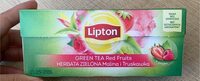 Green tea red fruits