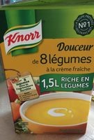 Douceur de 8 légumes à la crème fraîche