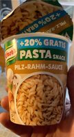 Knorr Pasta Snack Pilz rahm sauce +20% Gratis