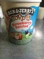B &J 470ML Strawberry Swirled