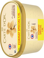 Carte D'or Les Authentiques Glace Vanille de Madagascar 1,4l
