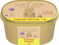 Carte D'or Les Authentiques Glace Caramel Fleur de Sel Format Spécial 1,4l