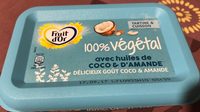 100% végétal avec huiles de coco & d'amande