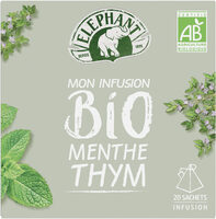 Mon Infusion Bio Menthe Thym