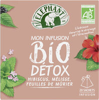 Elephant Mon Infusion Bio Détox 20 Sachets Pyramid®