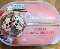 Vanille Schoko Erdbeer Eis