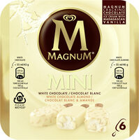 Batonnet Chocolat Blanc Blanc Amande