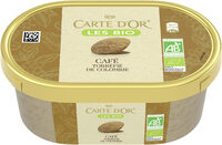 CARTE D'OR Glace Crème Glacée Bio Café Torréfié de Colombie 450ml