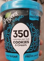 Delights cookies & cream