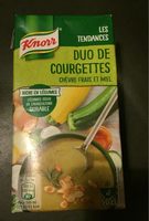 Knorr Soupe Duo de Courgettes Chèvre Frais et Miel 50cl